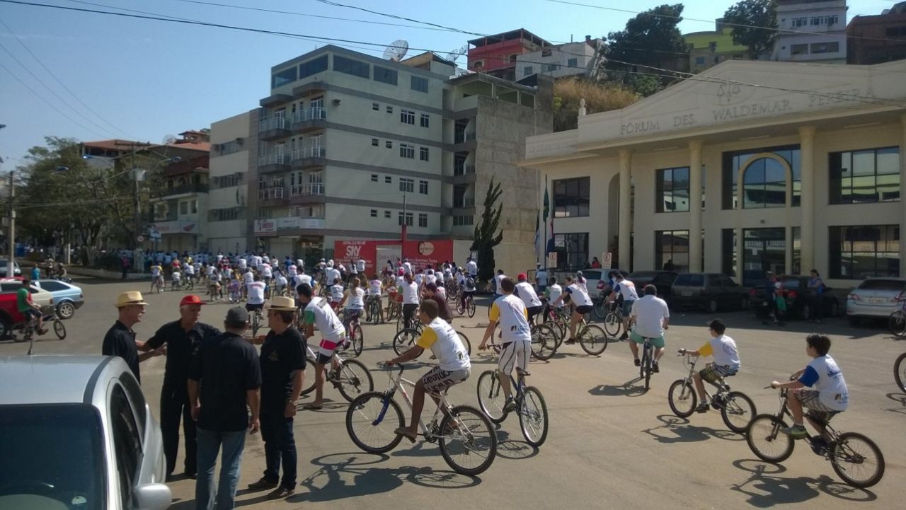 Passeio Ciclístico da Independência reuniu 400 pessoas em Iúna